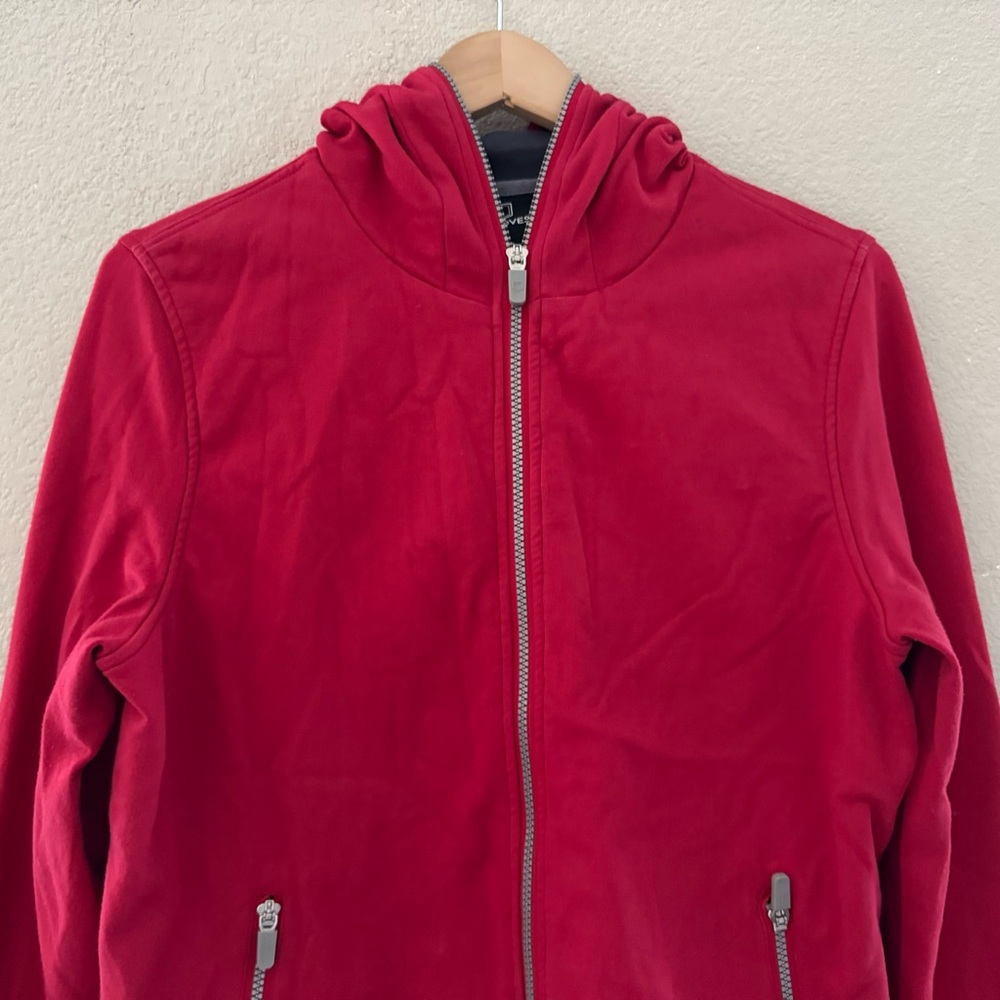 ScotteVest Chloe Glow Full Zip Hoodie Womens XL Red Casual Travel Outdoor Active - Picture 5 of 16